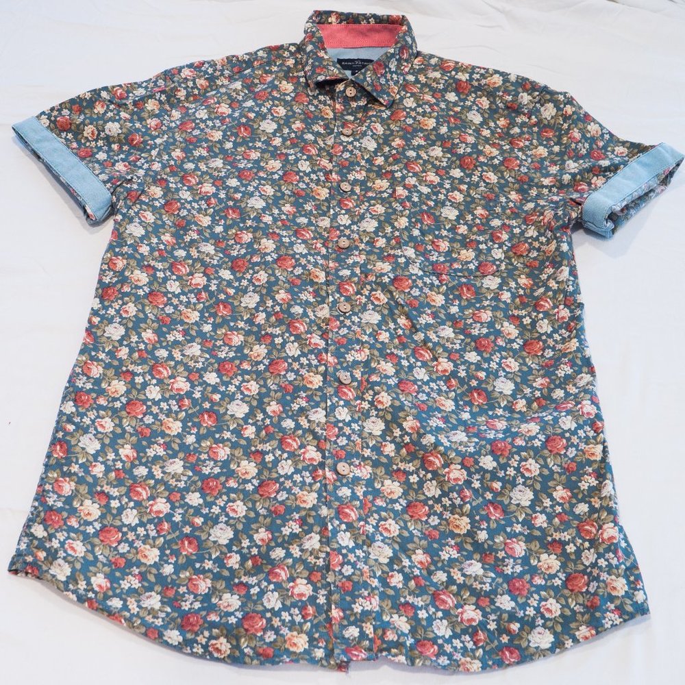 Floral Button Up